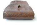 1.Weltkrieg, Patronentasche für Maschinengewehr Schützen. Ungeschwärztes Leder, fasst 5 Schuß. Guter Zustand, Kammerstück von 1905
