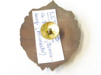 Lettland, mir unbekanntes Abzeichen, Höhe 52mm