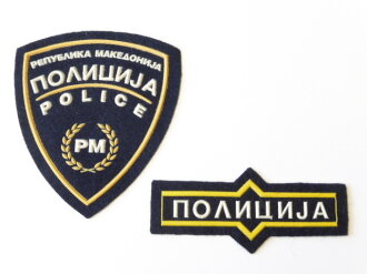 Mazedonien, Armabzeichen Polizei