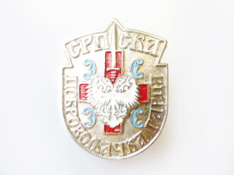 Krajina ( Jugoslawien ) Metallabzeichen einer Einheit der Serbischen Armee ?? Höhe 14mm