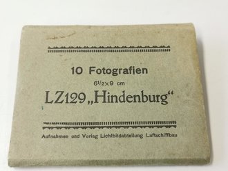 10 Fotografien 6,5 x 9 cm "LZ129 Hindenburg",...