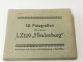 10 Fotografien 6,5 x 9 cm "LZ129 Hindenburg", vom Umschlag gelöst