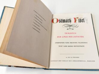"Ostmark Fibel "10,5 x 13 cm, 47 Seiten, datiert 1940