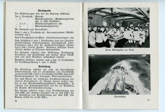 "Wie komme ich zur Kriegsmarine" Herausgegeben vom Oberkommando der Kriegsmarine, kleinformat, 16 Seiten