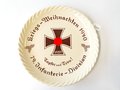 Wandteller " Kriegs Weihnachten 1940 , 79. Infanterie Division" Durchmesser 20,5cm, guter Zustand