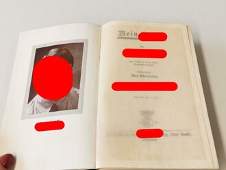 Adolf Hitler " Mein Kampf" Blaue Ganzleinenausgabe von 1936