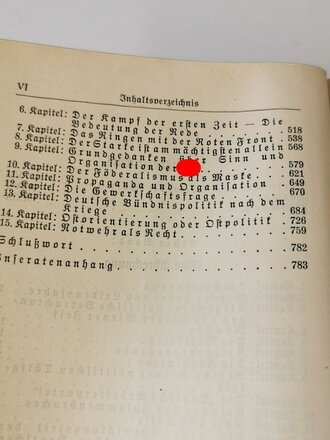 Adolf Hitler " Mein Kampf" Blaue Ganzleinenausgabe von 1936