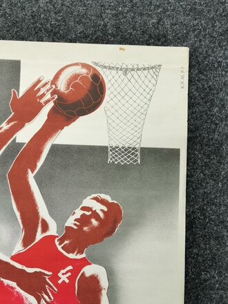 Internationales Basketball Turnier Berlin Oktober 1938,...