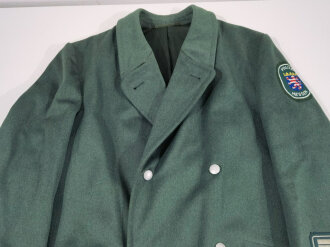 Polizei Hessen, schwerer Mantel in sehr gutem Zustand datiert 1967