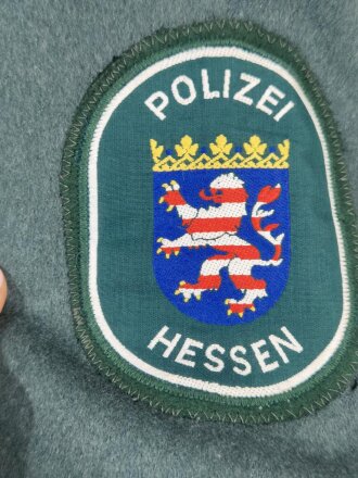 Polizei Hessen, schwerer Mantel in sehr gutem Zustand datiert 1967