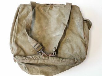 U.S. 1941 dated mussette bag, heavy used example