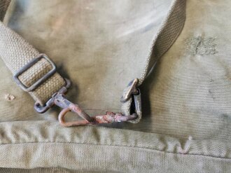 U.S. 1941 dated mussette bag, heavy used example