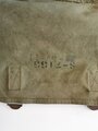 U.S. 1941 dated mussette bag, heavy used example