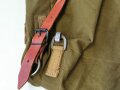Tropenrucksack Heer datiert 1942. Sehr guter Zustand, die angenieteten Trageriemen sind gekürzte MG Lafettenriemen