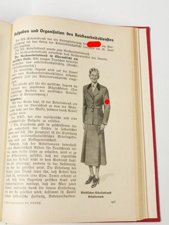 Organisationsbuch der NSDAP, Auflage 1936 , guter Zustand