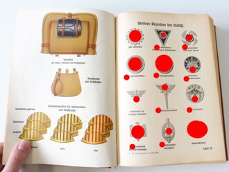 Organisationsbuch der NSDAP 6.Auflage 1940, Einband abgegriffen, sonst gut