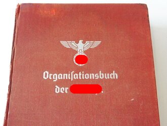 Organisationsbuch der NSDAP 6.Auflage 1940, Einband...