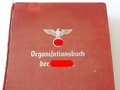 Organisationsbuch der NSDAP 6.Auflage 1940, Einband abgegriffen, sonst gut