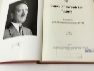 Organisationsbuch der NSDAP, 2.Auflage 1937 , guter Zustand