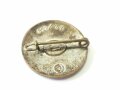 Mitgliedsabzeichen NSDAP 23mm, emaillierte Ausführung, unbeschädigt, Hersteller RZM M1/77 Foerster & Barth, Pforzheim