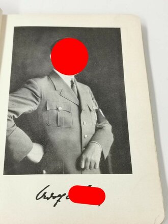 SS Liederbuch, "Herausgegeben vom Rasse- und Siedlungshauptamt SS" komplett