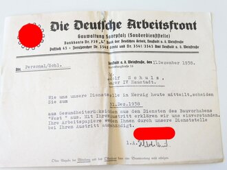 NSDAP Papiernachlass eines politischen Leiters der...