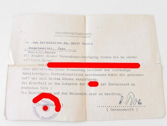 NSDAP Papiernachlass eines politischen Leiters der Ortsgruppe Wemmetsweiler (Saar ) bestehend aus Mitgliedsbuch NSDAP , Amswalter Ausweis  von 1933, Vorläufiger Ausweis für pol.Leiter von 1935 und diversem Schriftverkehr