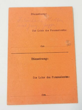 NSDAP Papiernachlass eines politischen Leiters der Ortsgruppe Villenbach(Schwaben) bestehend aus Mitgliedsbuch NSDAP, eingetreten 1935 , Politischer Leiter Ausweis  von 1941 sowie Entnazifizierung