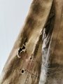 Luftwaffe Fallschirmjäger Knochensack sumpftarn. Stark getragenes Stück mit original vernähtem Adler. Alle vier "RiRi" Kunststoffreissverschlüsse gängig, die Druckknöpfe teilweise defekt. Interessantes Stück aus den letzten Kriegstagen.