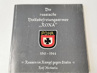 Die russische Volksbefreiungsarmee "Rona" 1941 - 1944, Russen im Kampf gegen Stalin, 20 x 21 cm, gebraucht, 70 Seiten