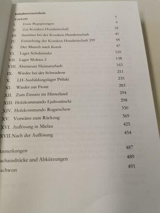 Die Ost-Reitergeschwadron 299, A5, 492 Seiten, gebraucht