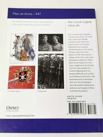 The Czech Legion 1914-20, unter A4, gebraucht, 48 Seiten