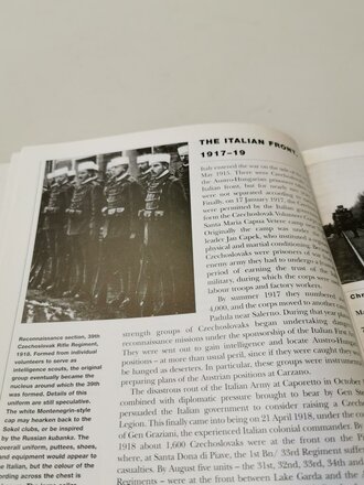 The Czech Legion 1914-20, unter A4, gebraucht, 48 Seiten