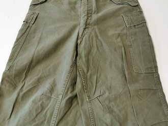 U.S. M51 Trousers, field, size regular small, used, 2 buttons defect