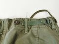 U.S. M51 Trousers, field, size regular small, used, 2 buttons defect