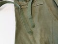 U.S. M51 Trousers, field, size regular small, used, 2 buttons defect