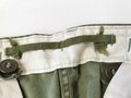 U.S. M51 Trousers, field, size regular small, used, 2 buttons defect