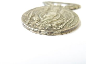 Rumänien Karl I. 1881-1914, tragbare Medaille 1913