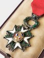 Frankreich, Orden der Ehrenlegion im Etui, hohe Stufe mit einem Brillanten