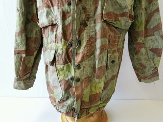 Bundeswehr Tarnjacke alter Art, getragenes Stück , der Reissverschluss schwer gängig