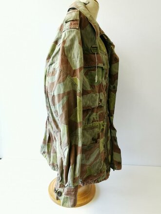 Bundeswehr Tarnjacke alter Art, getragenes Stück , der Reissverschluss schwer gängig