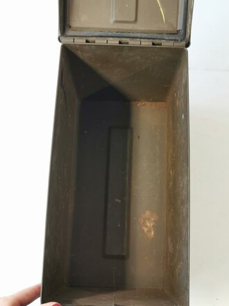 U.S. Army 1971 Cal. 30 Cartridge box, used, uncleaned