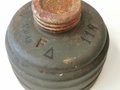 Gasmaskenfilter Auer datiert 1943, ungereinigtes Stück