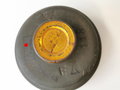 Luftschutz Gasmaskenfilter Auer datiert 1943, ungereinigtes Stück