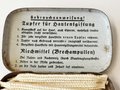 Hautentgiftungsdose mit Inhalt Wehrmacht, nur für DEKOzwecke. Sehr selten komplett