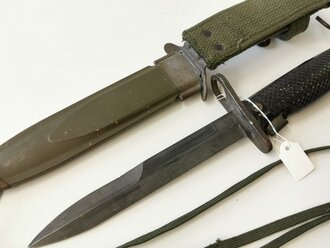 U.S. Bayonet-Knife, M6 for M14 rifle, Used