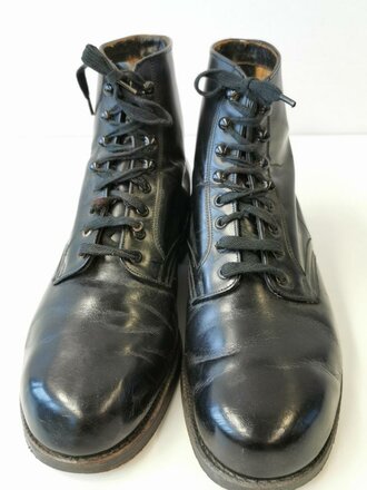 Paar Schuhe zum Waffenrock der Wehrmacht, Eigentumstücke in gutem Zustand, Sohlenlänge 28,5cm