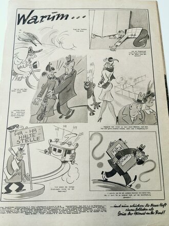 Wiener Illustrierte, 61. Jahrgang Nr. 33, 19. August 1942 "Freudvolle Kindheit im Schutze der NSV"