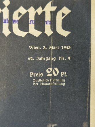 Wiener Illustrierte, 62. Jahrgang Nr. 9, 3. März 1943 "Helfende Hände - Frohe Herzen"