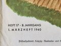 NS Frauenwarte Heft 17, 1. Märzheft 1940 "Deutschland baut auf im Osten"